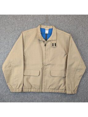 Nike Sportswear Tech Pack Storm Loose FIT Cotton Jacket Mens Medium Tan NWT